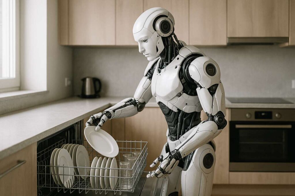 Helix 02 – De robot die écht je vaatwasser leegmaakt
